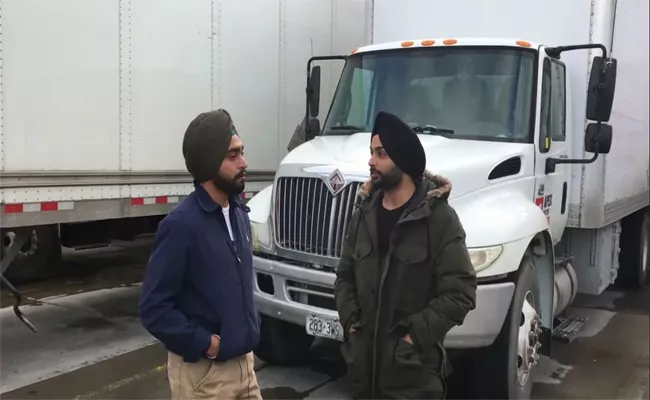 Indian Engineer Became Truck Driver - Sakshi