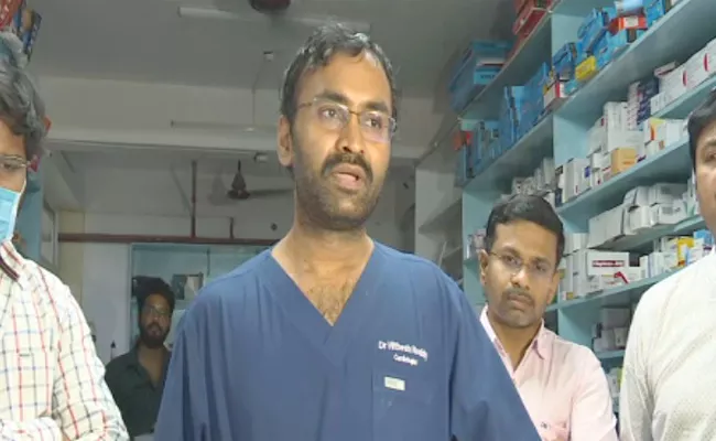 Health bulletin of MP Avinash Reddys mother released Updates - Sakshi