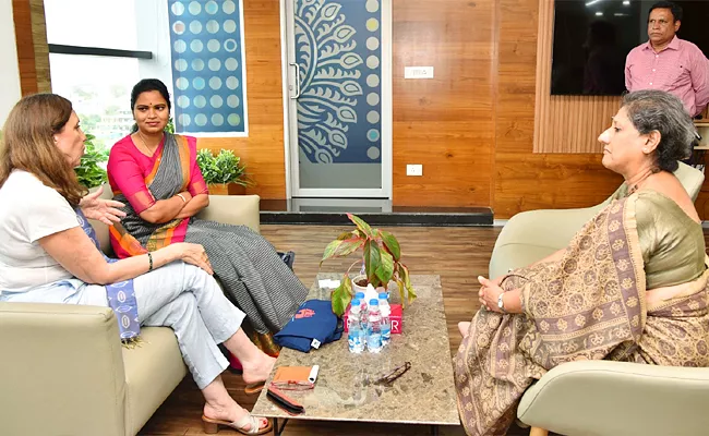 Minister Vidadala Rajini Meet German Consul General Michaela Kuchler - Sakshi
