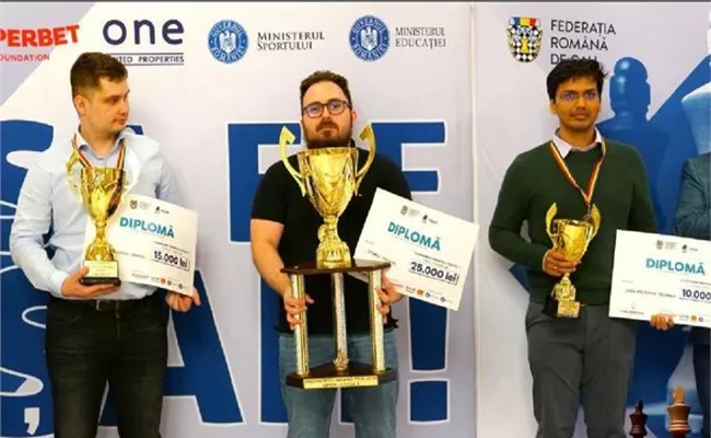 Pantala Harikrishna Wins Bronze In Bucharest Grand Prix Rapid Chess - Sakshi