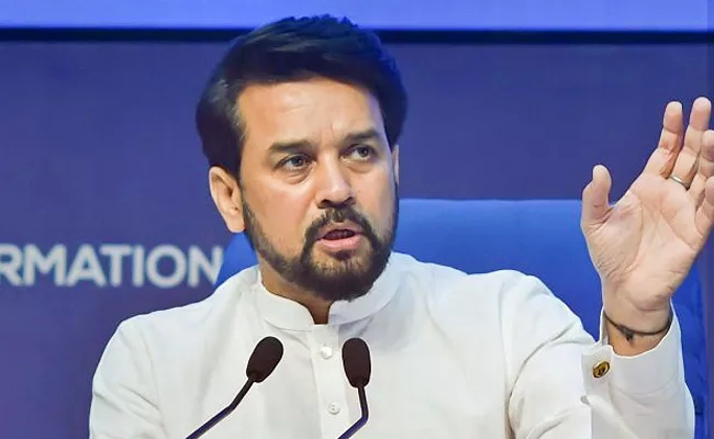 Anurag Thakur Said justice for wrestlers Will Be Done Through Law Process - Sakshi