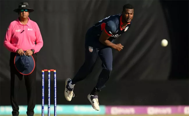 CWC 2023: USA Bowler Kyle Phillip Suspended From Bowling Illegal Action - Sakshi