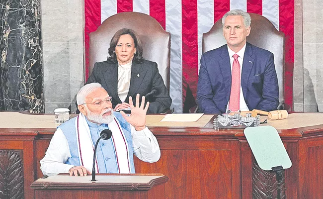 Address by PM Narendra Modi to the Joint Session of the US Congress - Sakshi