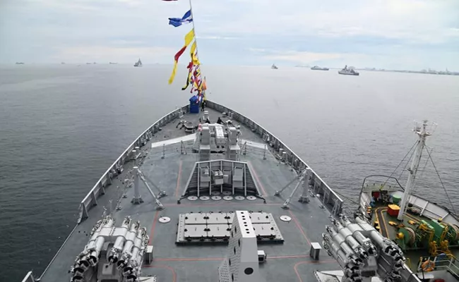 Indian Navy Warship Sent Ins Satpura Participate In Multilateral Naval Exercise Komodo 2023 Indonesia - Sakshi