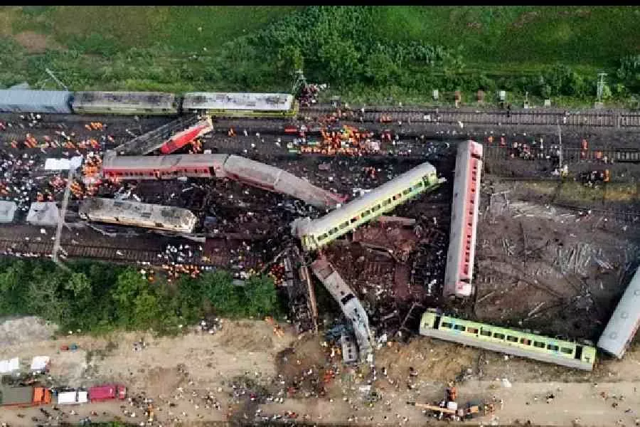 Balasore Train Accident Seven Railway Employees Suspended - Sakshi