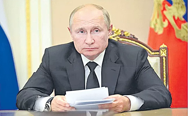 Russian President Vladimir Putin says Wagner Group does not exist - Sakshi