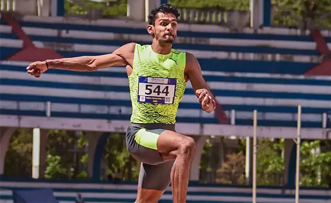 Long Jumper Murali Sreeshankar Qualifies For 2024 Olympics Paris - Sakshi
