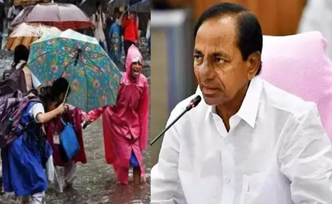 Schools Closed In Telangana For Two Days Wake Of Heavy Rains - Sakshi