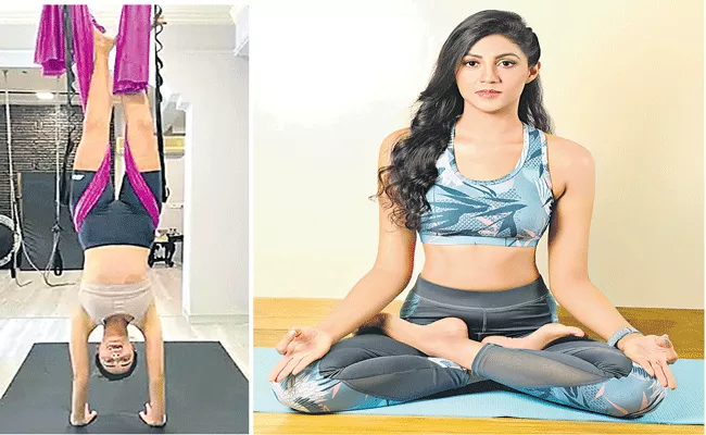 Celebrity yoga trainer Anshuka Parwani found new wings in yoga - Sakshi