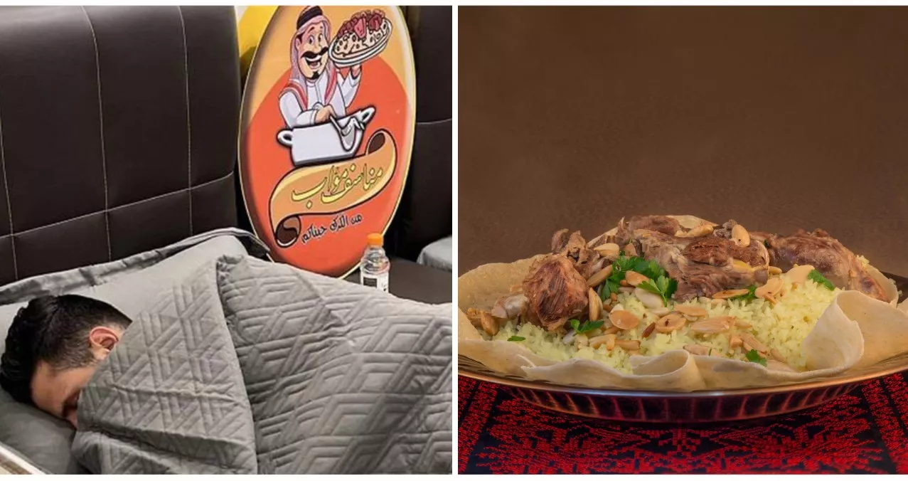 Jordan Restaurant Offers Post Meal Naps To Who Eat Mansaf - Sakshi
