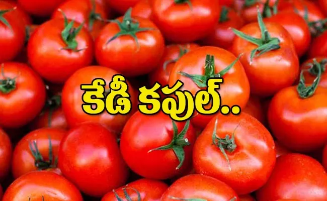 Tamil Nadu Couple Fake Accident Hijack Tomato Lorry  - Sakshi