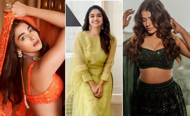 Actresses Social Media Posts Goes Viral With Glamour Looks - Sakshi