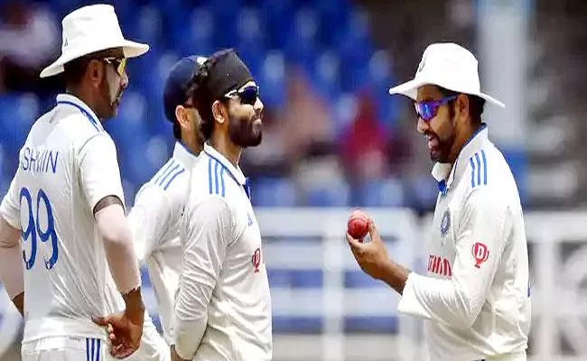 Ind Vs WI 2nd Test Day 5: Match Delayed Due To Rain - Sakshi
