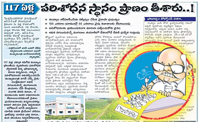 High court green signal that there is no mistake in land allocation - Sakshi