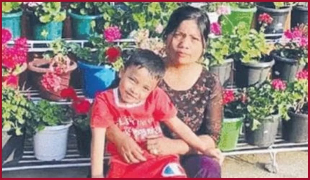7 Year Old Boy Mother Aunt Burnt Alive In Manipur CBI Probes - Sakshi