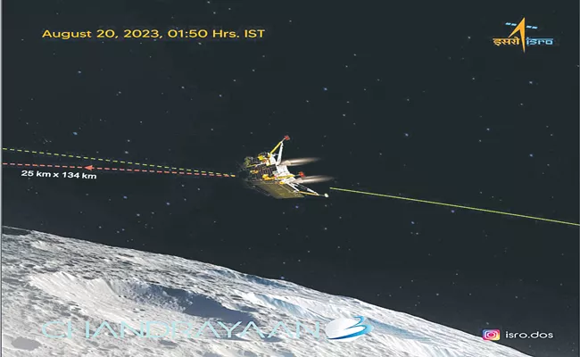 Chandrayaan-3: Countdown begins for soft-landing on Moon - Sakshi