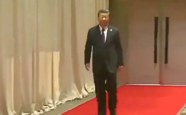 Chinese President Xi Jinping Arrives For BRICS Meeting - Sakshi