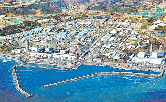 Japan began releasing wastewater from the plant into the Pacific Ocean - Sakshi