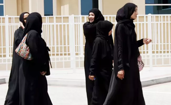 France To Soon Ban Islamic Abaya Dresses In Schools - Sakshi