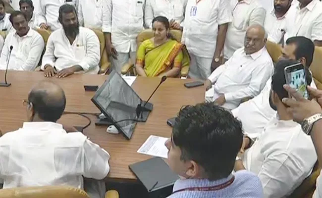 TDP MPs Speechless With The Union Minister Kapil Patil answer - Sakshi