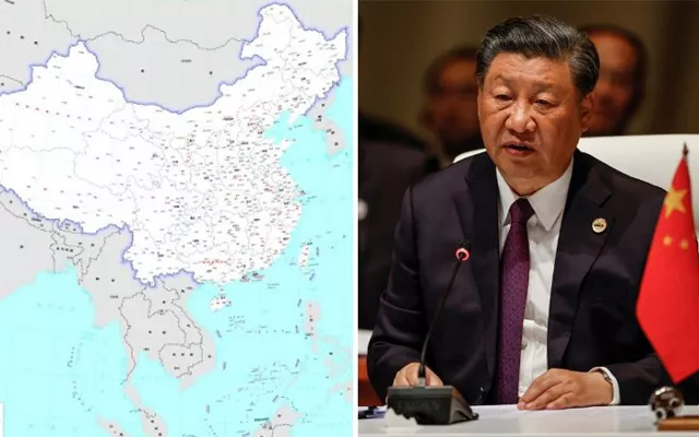 China Official Map 2023 Includes Arunachal Pradesh Says South Tibet - Sakshi