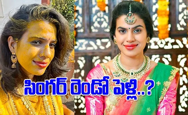 Singer Sravana Bhargavi Got Second Marriage - Sakshi