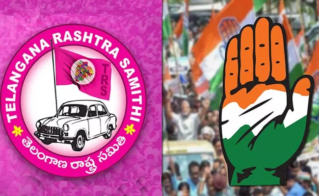 Political Words Exchange Between Congress And BRS Leaders - Sakshi