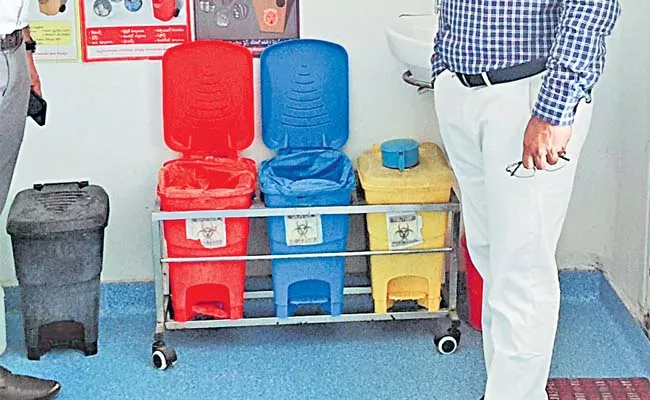 Monitoring on hospital waste - Sakshi