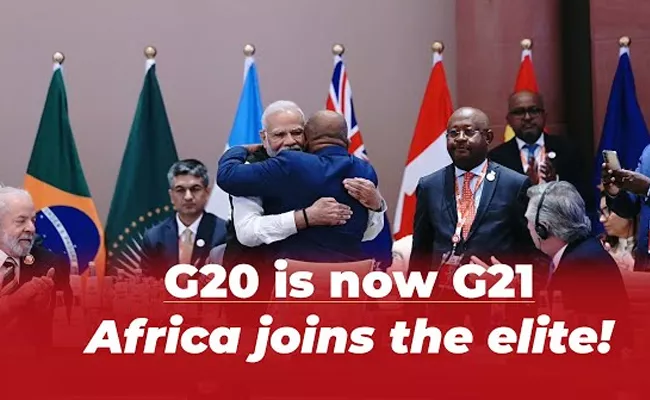 G20 To Become G21 After African Union Inclusion - Sakshi