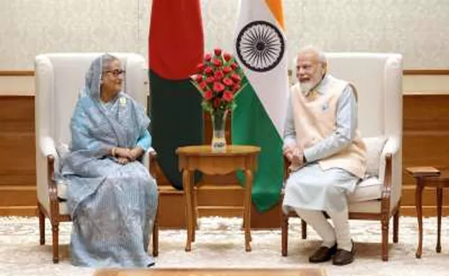 G-20 Summit: PM Modi Holds Bilateral Meetings With Mauritius PM and Bangladesh PM - Sakshi