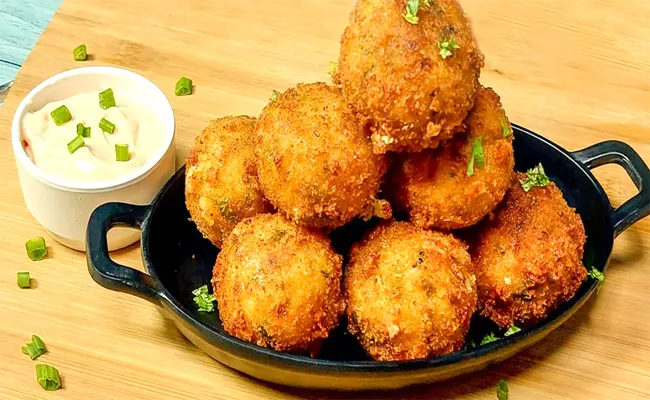 How To Make Fish Cheese Balls Recipe In Telugu - Sakshi