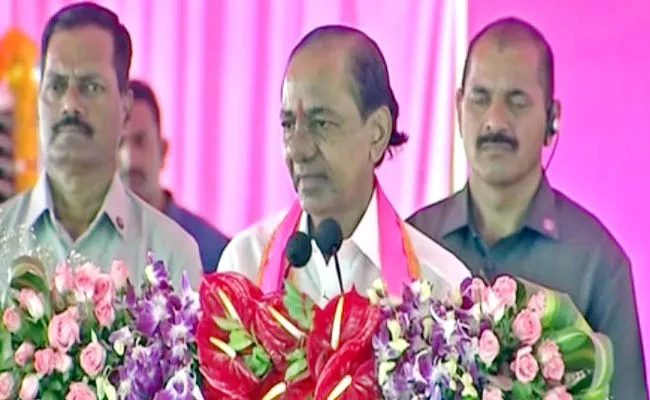 CM KCR Speech At Jangaon Praja Ashirvada Sabha - Sakshi