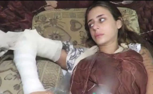 Hamas Releases First Video Of Israeli Hostage In Gaza - Sakshi