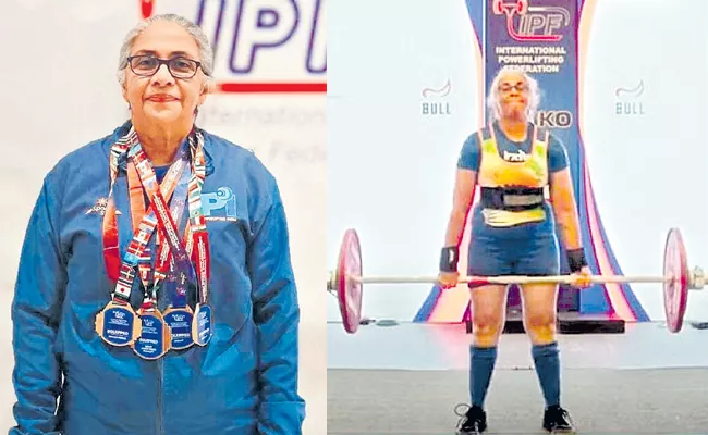 Reeni Tharakan: 63-year-old homemaker from Kochi wins four gold medals - Sakshi