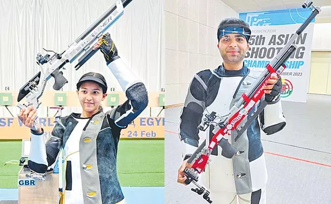 Arjun and Thilottama achieved two Olympic berths - Sakshi