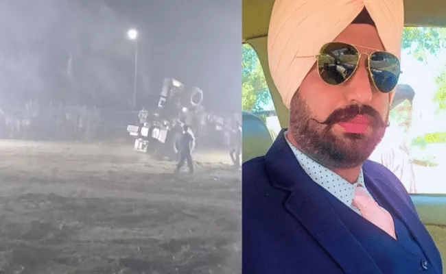 Man crushed to death while performing tractor stunt in Punjab - Sakshi