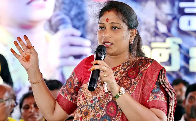 Janasena Leader Big Shock to Vangalapudi Anitha - Sakshi