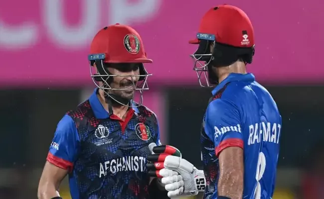 Afghanistan clinches six wicket win via DLS method - Sakshi