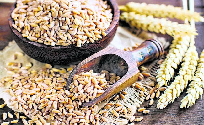 This auction on 11th for 2 thousand tons of wheat - Sakshi