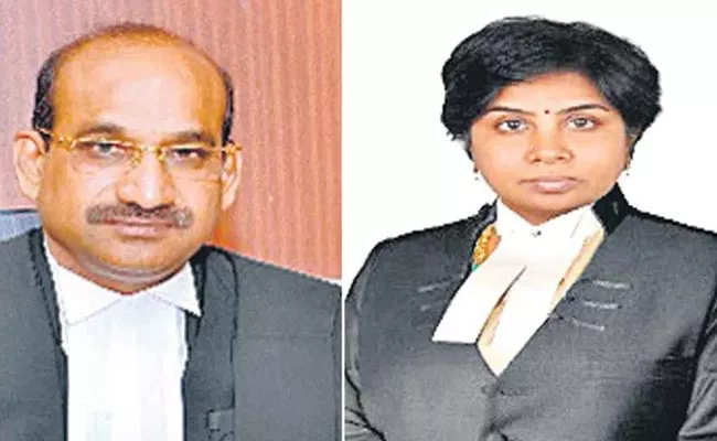 Transfer Of Two Telangana High Court Judges - Sakshi