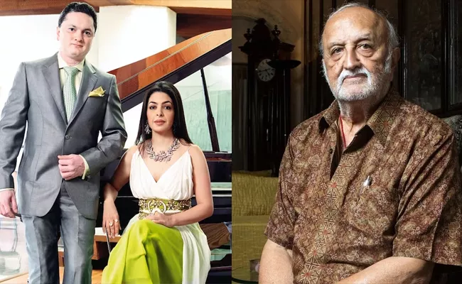 Vijaypat Singhania Supports To His Daughter In Law - Sakshi