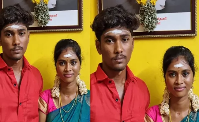 Newlywed couple hacked to killed 3 days after love marriage in Thoothukudi - Sakshi