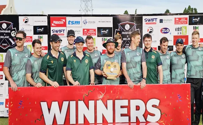 ZIM Vs IRE 3rd ODI: Ireland Beat Zimbabwe Historic ODI Series Win - Sakshi