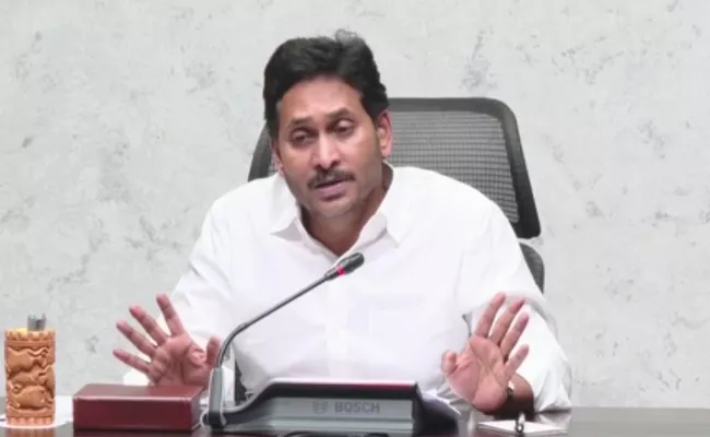 CM Jagan Video Conference with District Collectors Over Cyclone - Sakshi