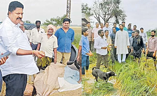 Extensive tour of Ministers in flood affected areas - Sakshi