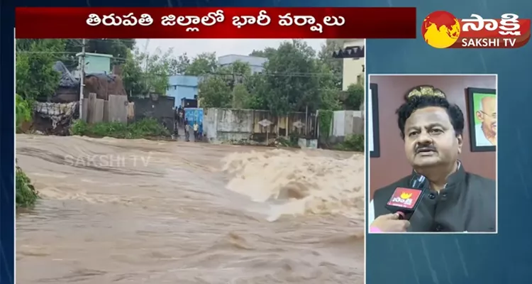 Tirupati Collector Venkataramana Reddy About Cyclone Michaung 