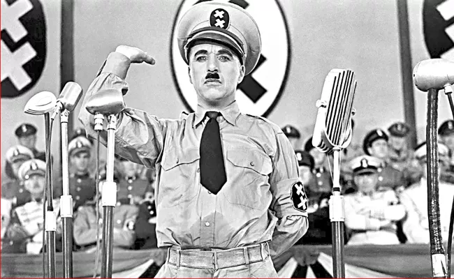 Chaplin Had A Double Role In The Movie 'The Great Dictator' - Sakshi