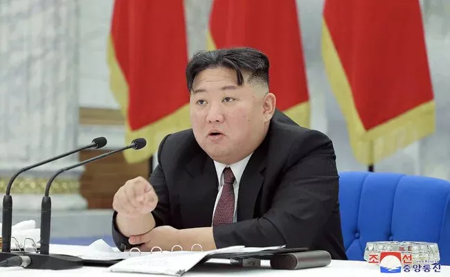 North Korea Kim Sensational Comments On War With South Korea - Sakshi