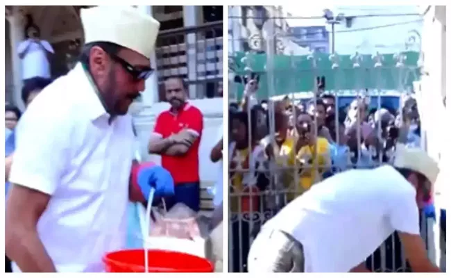 Jackie Shroff Takes Part in Cleanliness Drive of Oldest Ram Temple - Sakshi