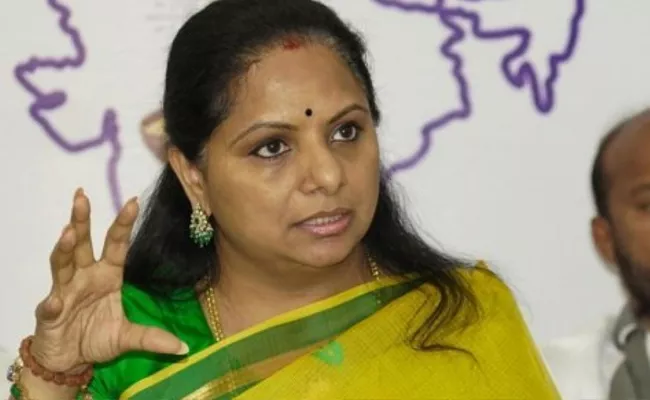 MLC Kavitha Social Media Accounts Hacked Police Complaint - Sakshi